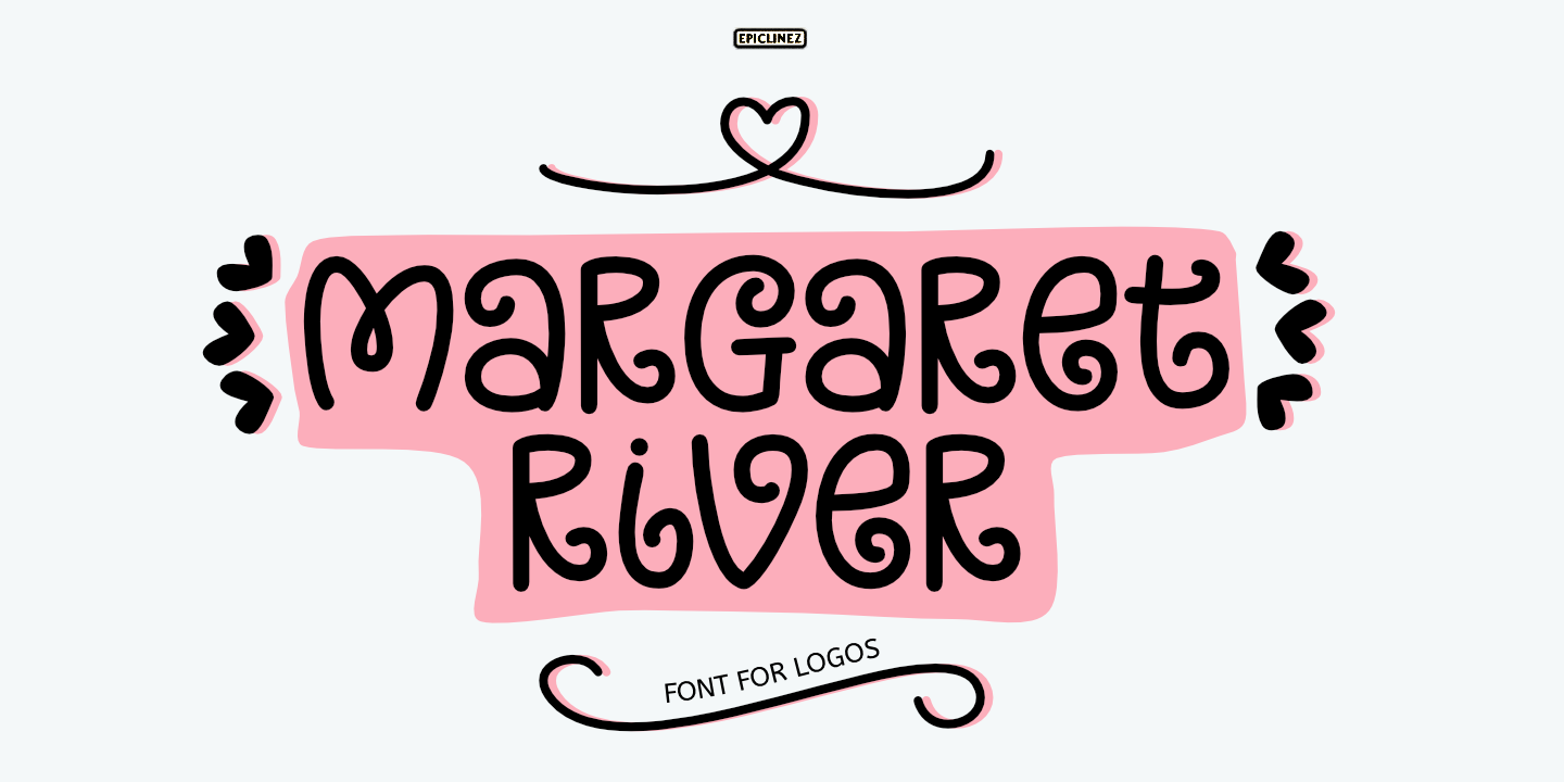 Ejemplo de fuente Margaret River Regular